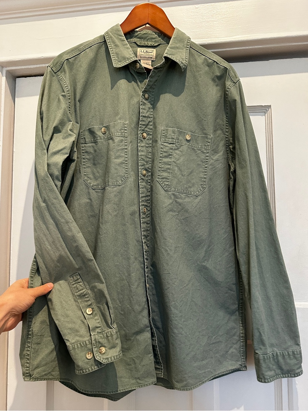 L.L. Bean Men’s Heavy Cotton Shirt (tall)